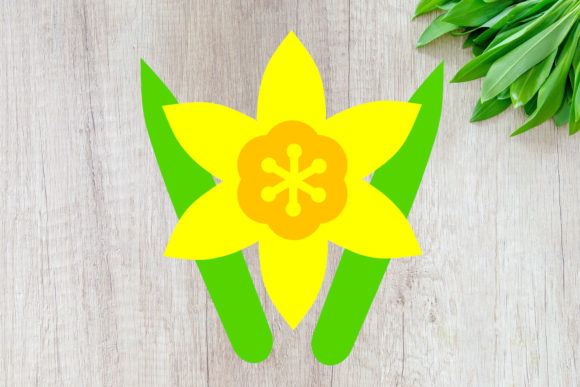 3d Flower Svg Daffodil Narcissus Svg