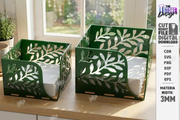 Acrylic Napkin Holder Laser Cut CNC Review