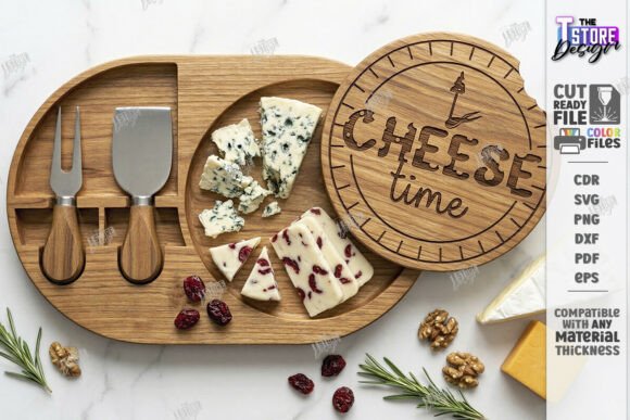 Cheese Board Laser Cut Serving Trays: Home Decor & Laser Cutting