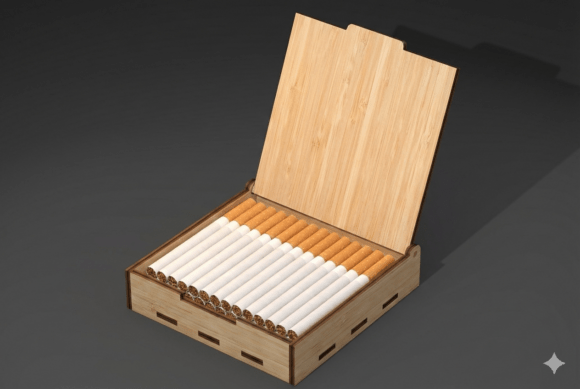 Cigarette Box Laser Cutting Freebies Review