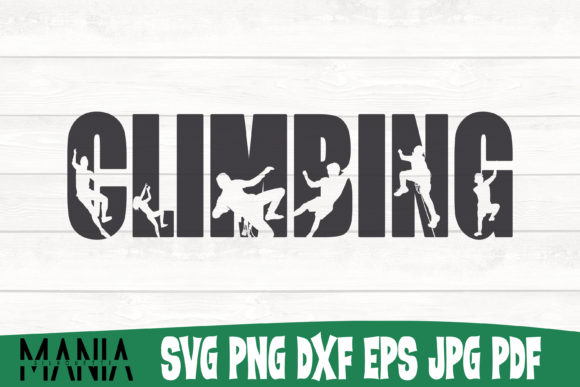Climbing Svg Cut File Silhouette Graphics Review