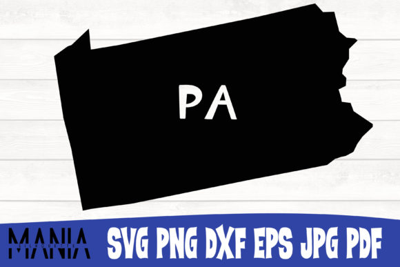 Designing with Pennsylvania State SVG Silhouette: A Graphic Template Review
