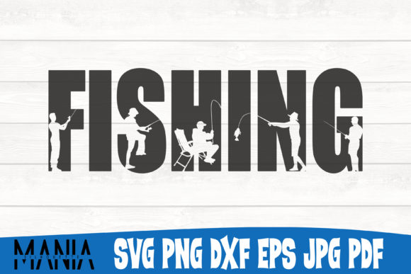 Fishing Svg Cut File Silhouette Graphics & Graphic Templates Review