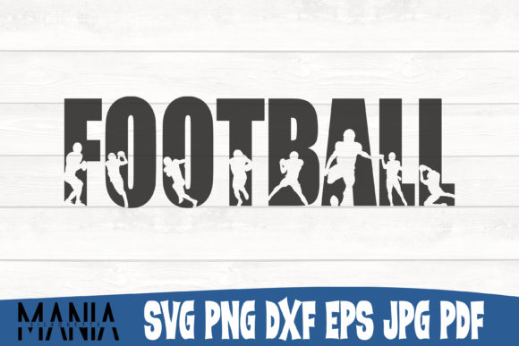 Football Svg Cut File Silhouette Graphics Review