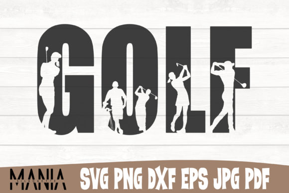 Golf Svg Cut File Silhouette Graphics and Graphic Templates Review