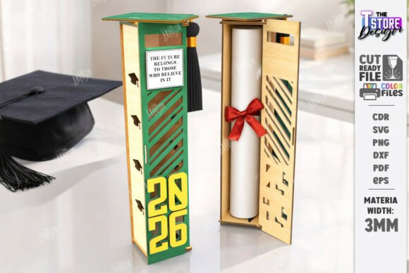 Graduation Photo Memory Box Laser Cut: Editorial Review