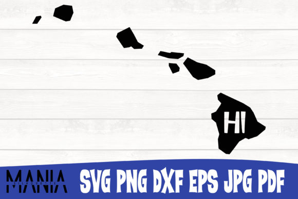 Hawaii State SVG Silhouette Cut File Graphics Review