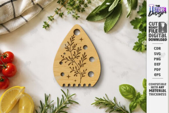 Herb Stripper Laser Cut Kitchen Gadget