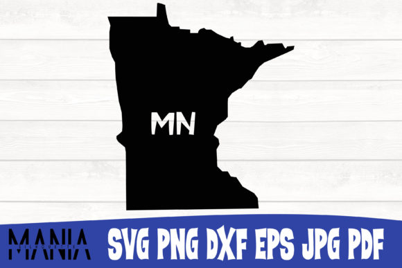 Minnesota State SVG Silhouette Cut File Graphics & Graphic Templates Review