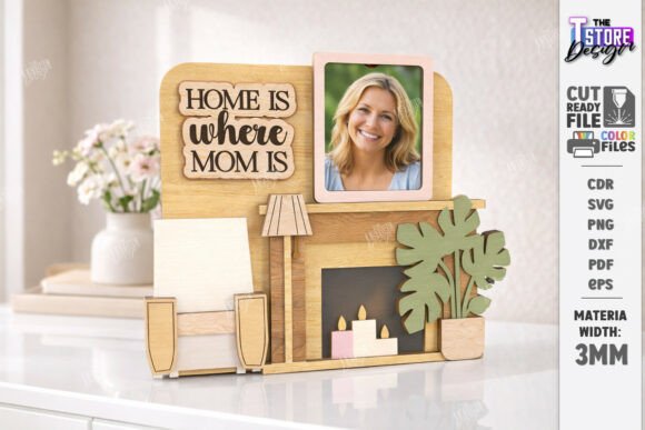 Mother s Day Miniature Roombox Laser Cut Review