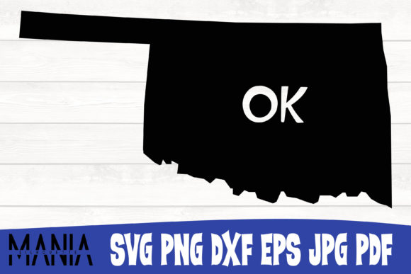 Oklahoma State SVG SIlhouette Cut File Graphics