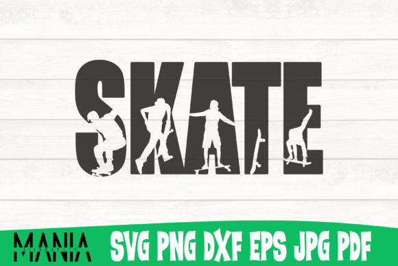 Skate Svg Cut File Silhouette Review