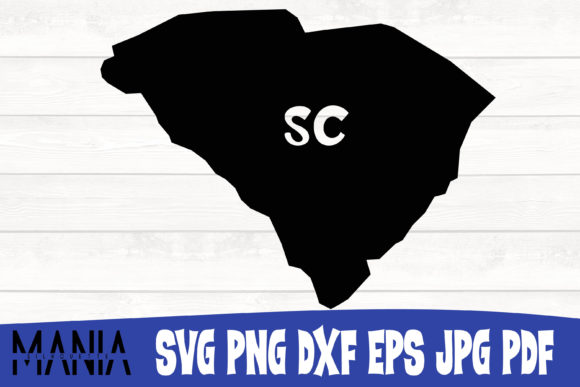 South Carolina State SVG Silhouette for Stronger Brand Graphics