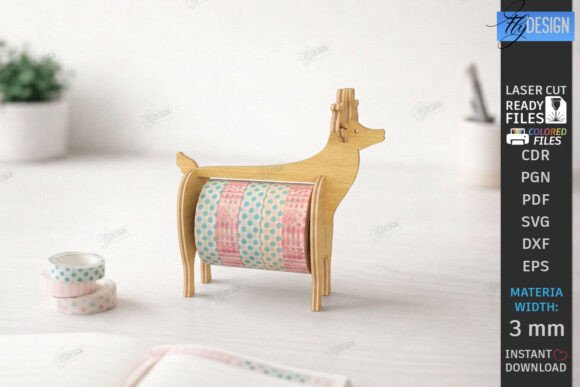 Tape Dispenser Laser Cut Animals SVG: Laser Cutting and Art Amp Review