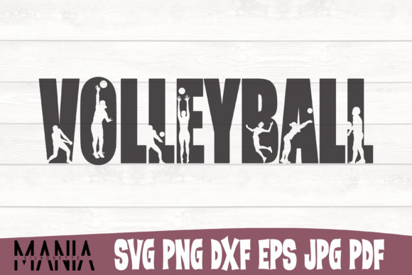 Volleyball Svg Cut File Silhouette: Graphics and Graphic Templates Review