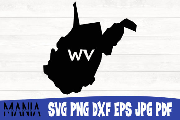 West Virginia State SVG Silhouette Review for Embroidery Projects