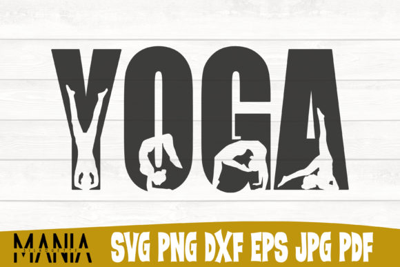 Yoga Svg Cut File Silhouette Graphics & Graphic Templates Review